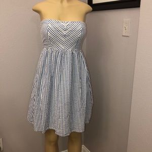 Old navy strapless dress.
